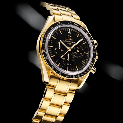 omega speedmaster editions|Omega Speedmaster 50th anniversary gold.